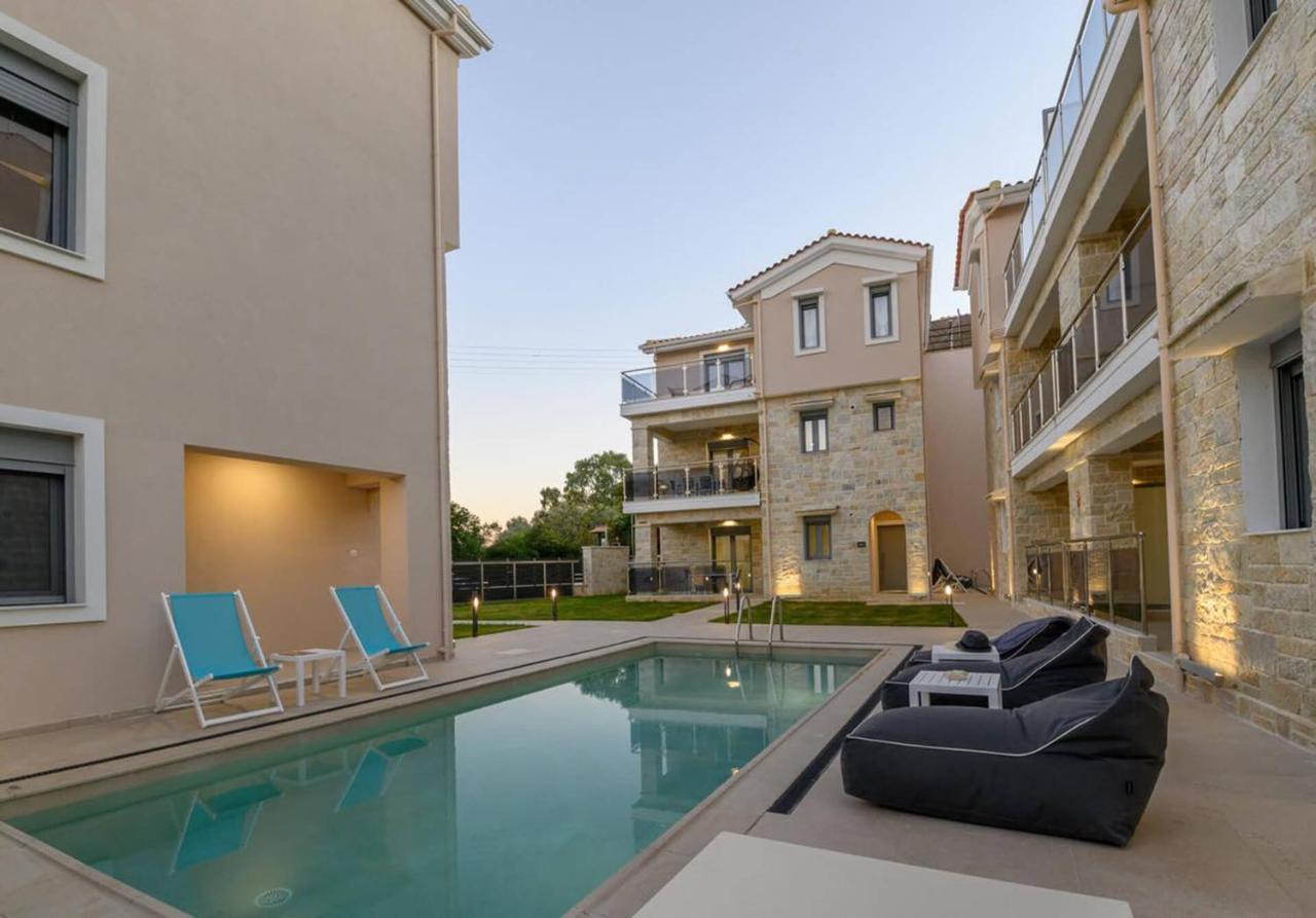 Momento Luxury Apartments Walking Distance From The Beach Nikiana Exteriör bild