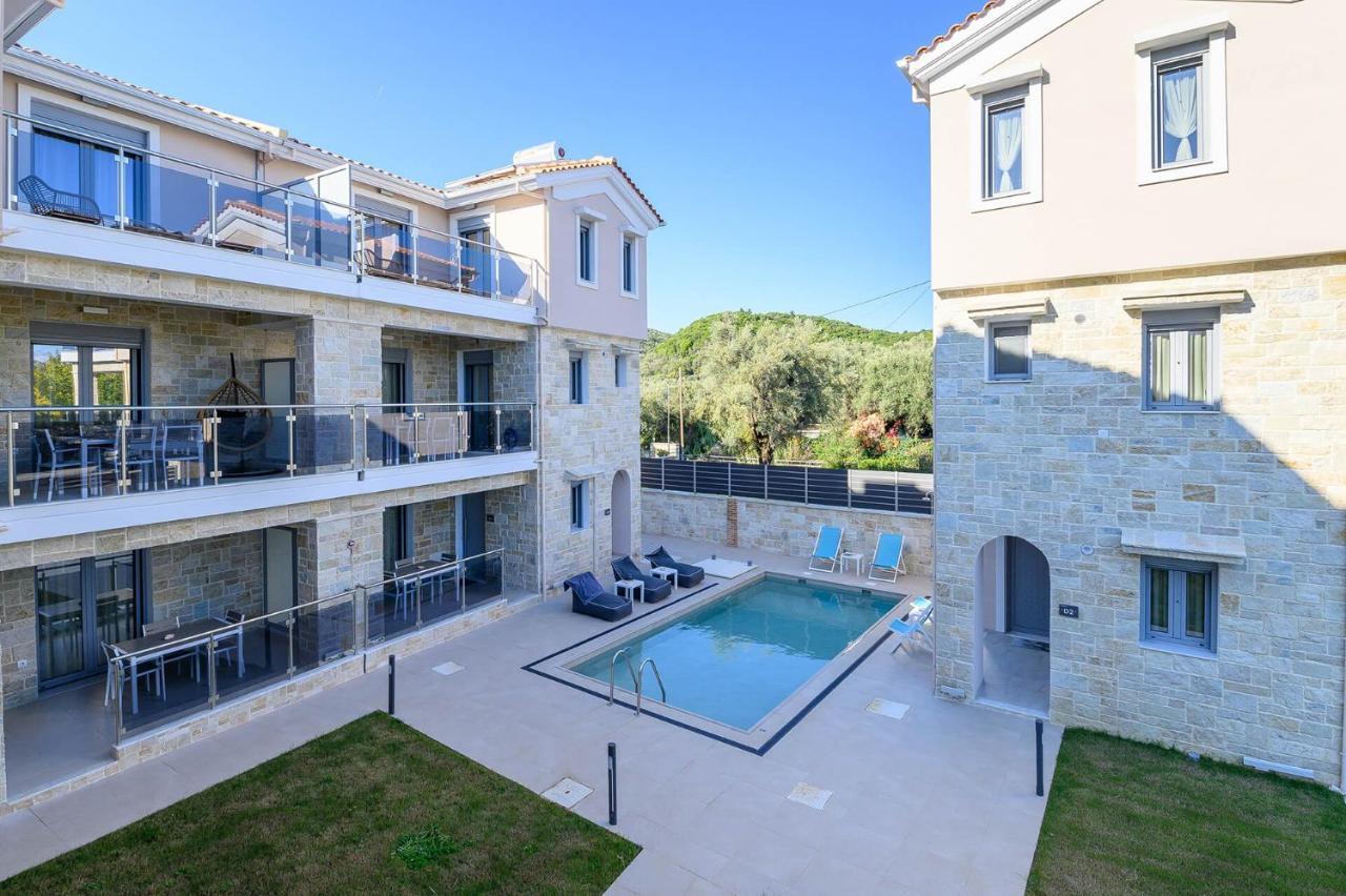 Momento Luxury Apartments Walking Distance From The Beach Nikiana Exteriör bild