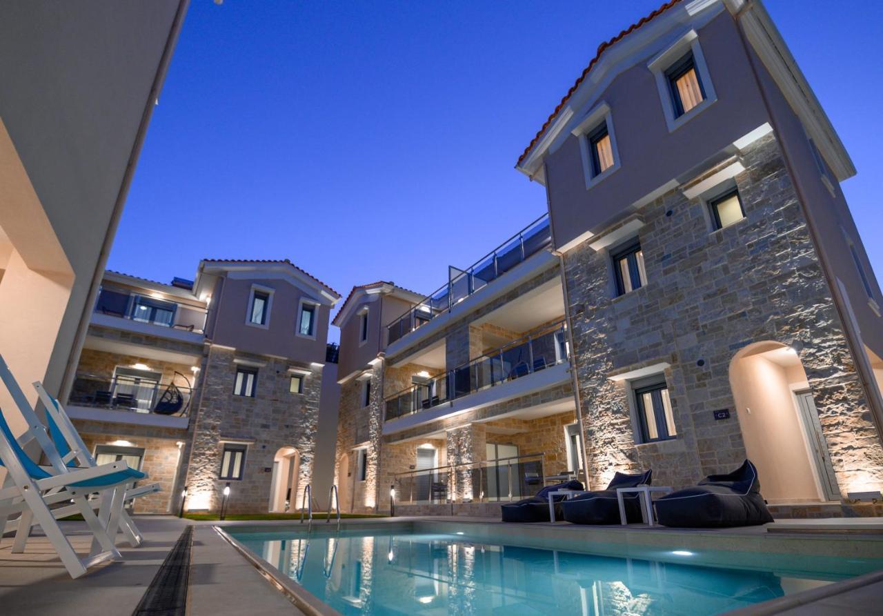 Momento Luxury Apartments Walking Distance From The Beach Nikiana Exteriör bild