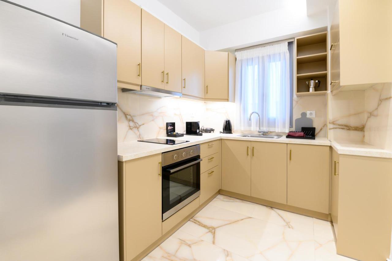 Momento Luxury Apartments Walking Distance From The Beach Nikiana Exteriör bild